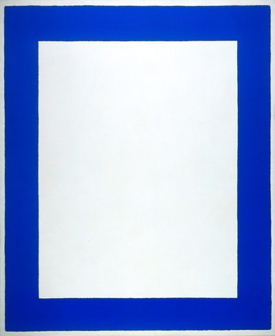 Blauw kader