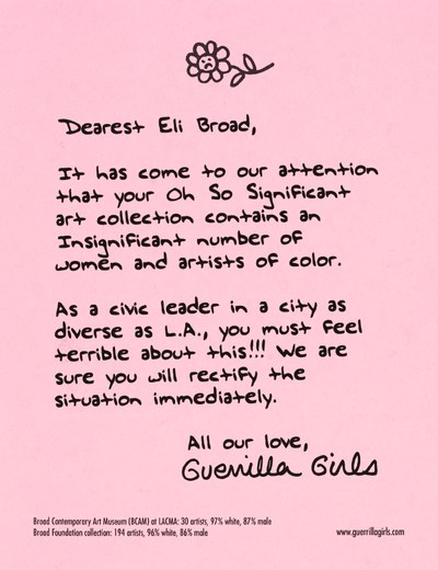 Dearest Eli Broad