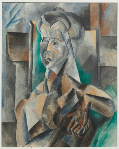 Femme en vert