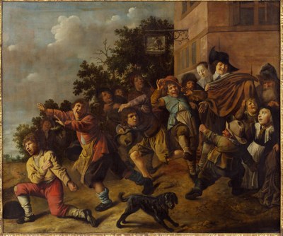 Scène met dwergen