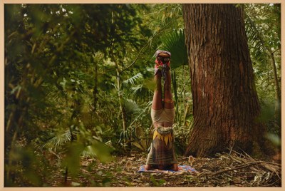 Headstanding Totem