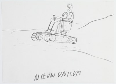 Nieuwe rolstoel