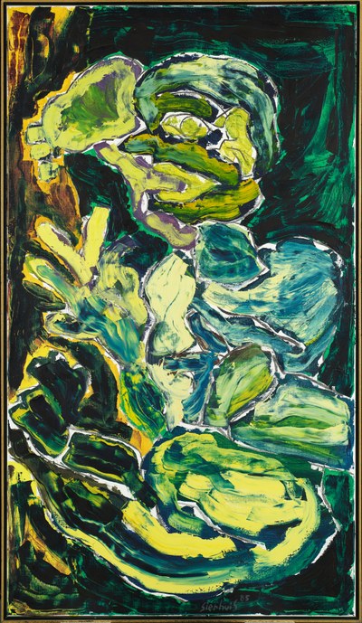 Zittende figuur