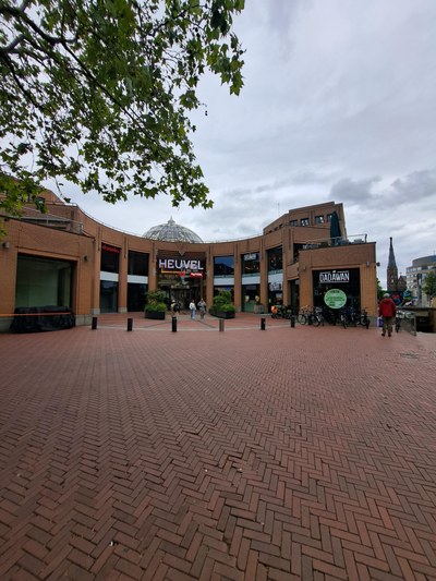 Wandelroute vanuit Q-park Parkeergarage Heuvel (10 minuten)