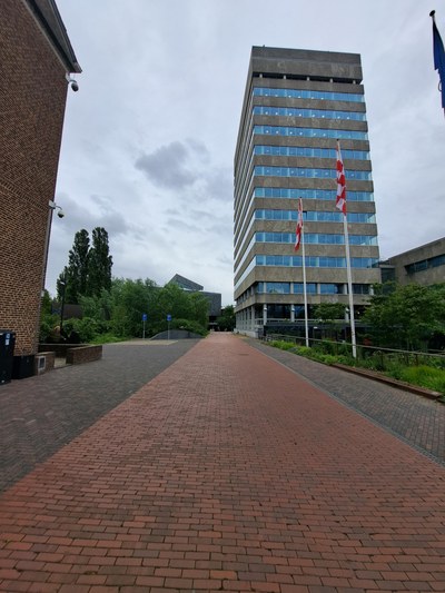 Wandelroute vanuit Q-park Parkeergarage Stadhuisplein of Stadskantoor (5 minuten)